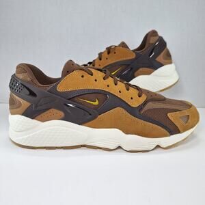Nike Air Huarache Runner Cacao Wow Athletic Shoes DZ3306-201 Men's Size 11.5